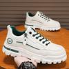 2025 Autumn Men's Trendy Thick Sole Sneakers - Versatile Korean Fashion Casual Shoes