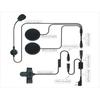 Open Face Helmet Headset K Plug