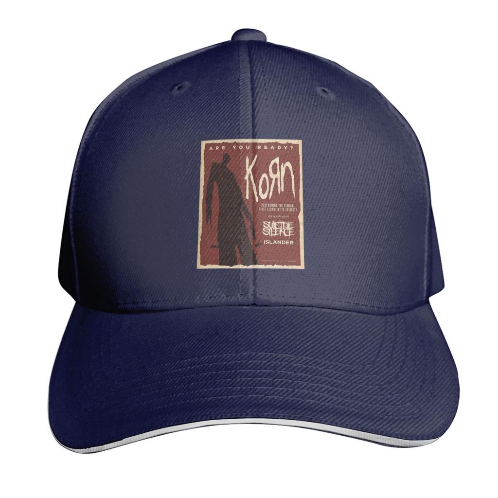Korn The Nothing Music Rock Deniimm Cap Fashion Casual Baseball Caps Adjustable Hat Hip Hop Summer Unisex Baseball Hats