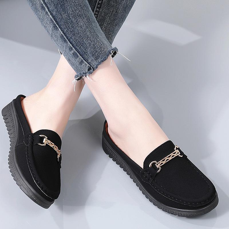 Fashion Women Slippers 2025 Summer New Comfortable Fashion Walking Footwear Platform Casual Slippers Outdoor Non Slip Soft Sole Slippers