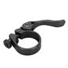Bike Seatpost Clamp Professional 34.9mm Aluminum Alloy Lightweight High Strength CNC Machined Quick Release   Seatpost Clamp