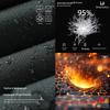 Men's Waterproof Cold-Resistant Down Jacket - 90% White Duck Down, Winter Casual Thickened Workwear, Trendy Design