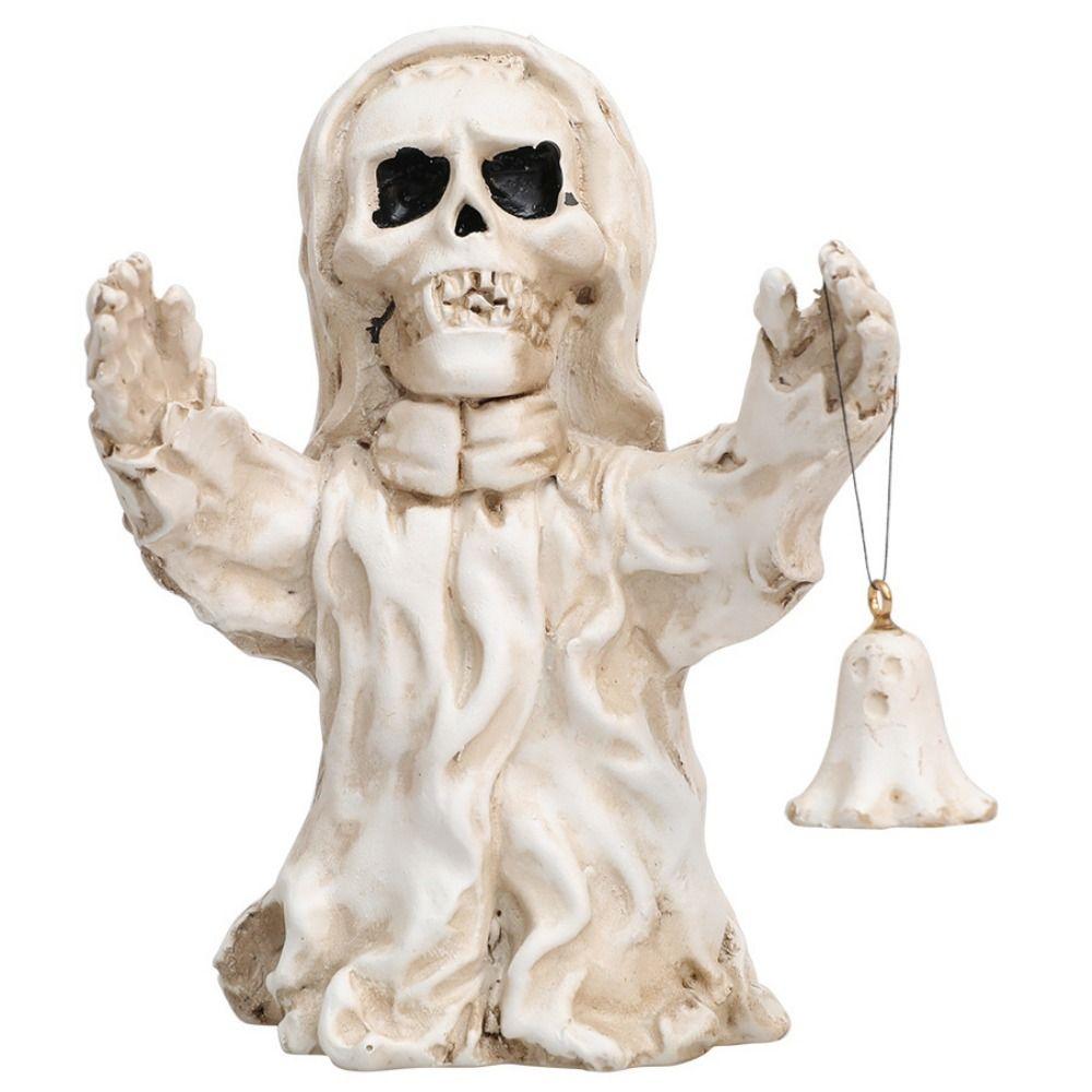 Spooky Halloween Small Ornaments Skeleton Resin Festival Ornaments  Desktop