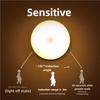 8PCS night light with motion sensor, USB charging light for cabinets and ladders, wireless, wake up at night, children's room