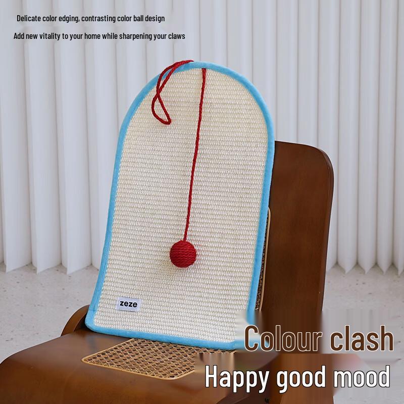 ZEZE Sisal Cat Scratch Pad & Sofa Protector