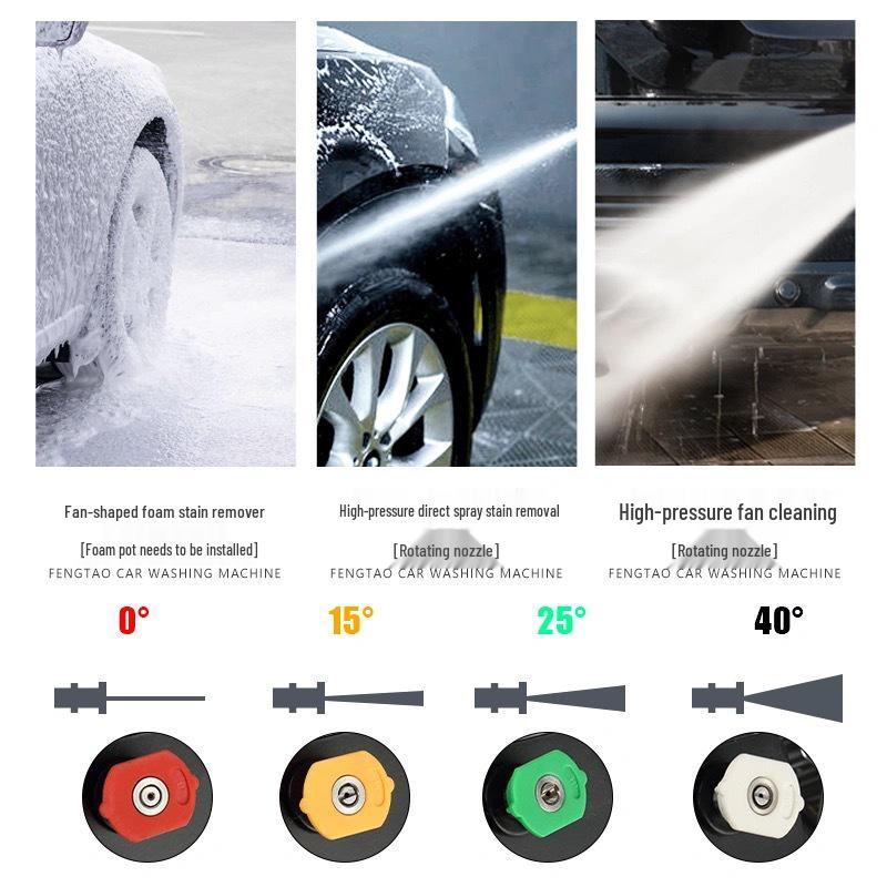High-Pressure Hose Reel Car Wash Pump - Commercial & Home Use