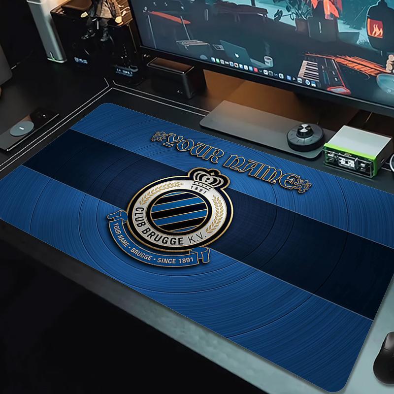 Club Brugge KV Print Cushion Non-slip Laptop Tablet Big Mousepad XXL Mat Mini PC Playmat With Lock edge