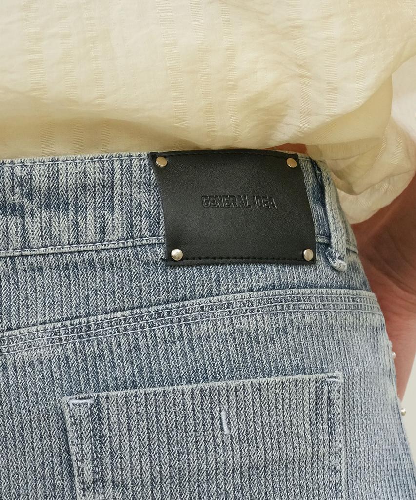 GENERALIDEA Denim Maxi Skirt [Sky Blue] / Gf2Lsk513
