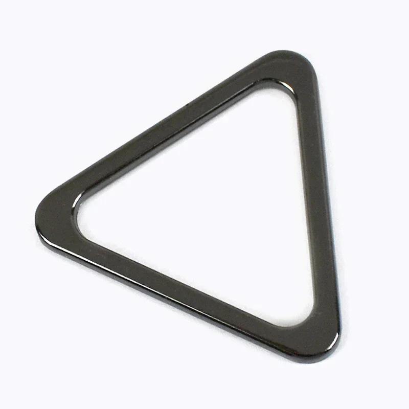 5/10Pcs Meetee 20-40mm Triangle Metal Ring Buckles Bag Strap Dog Collar Webbing Clasps Clothes Belt Hooks Hardware Accessories