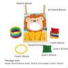 Bean Bag Toss Game Outdoor Throwing Toy Funny Party Supply Challenging Animal 2 in 1 for