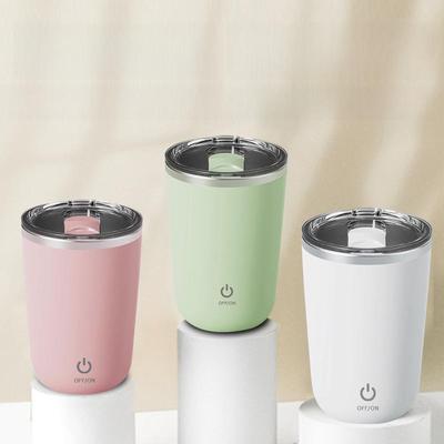 Dobíjecí elektrický samomíchácí hrnek na kávu, proteinový prášek nebo mléko