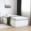 VidaXL Bed Frames, Single Bed with Slat Base, Adult Bed, Bedroom Furniture, Modern, White 90x200 Cm 3209723