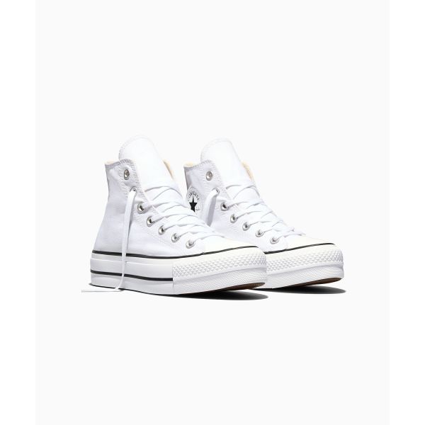 Converse Chuck Taylor All Star Platform High White Women Sneakers Black 560846C