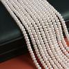 1String, White Natural Freshwater Pearls, 5-5.5mm, Handmade Flat Pearl Beads for Jewelry Making DIY, Cheapest Items Available 36cm