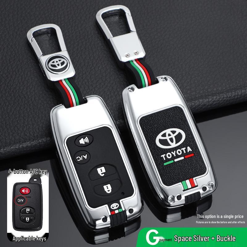 Toyota Key Case for Land Cruiser, Old Model Camry, Prado, Highlander