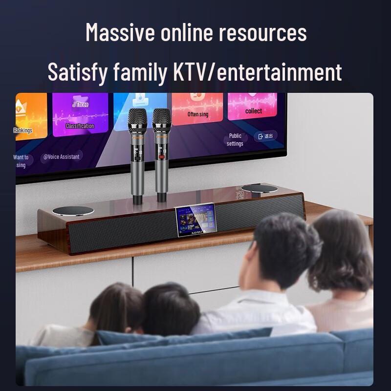 Sansui Home KTV Karaoke System with Voice Ordering