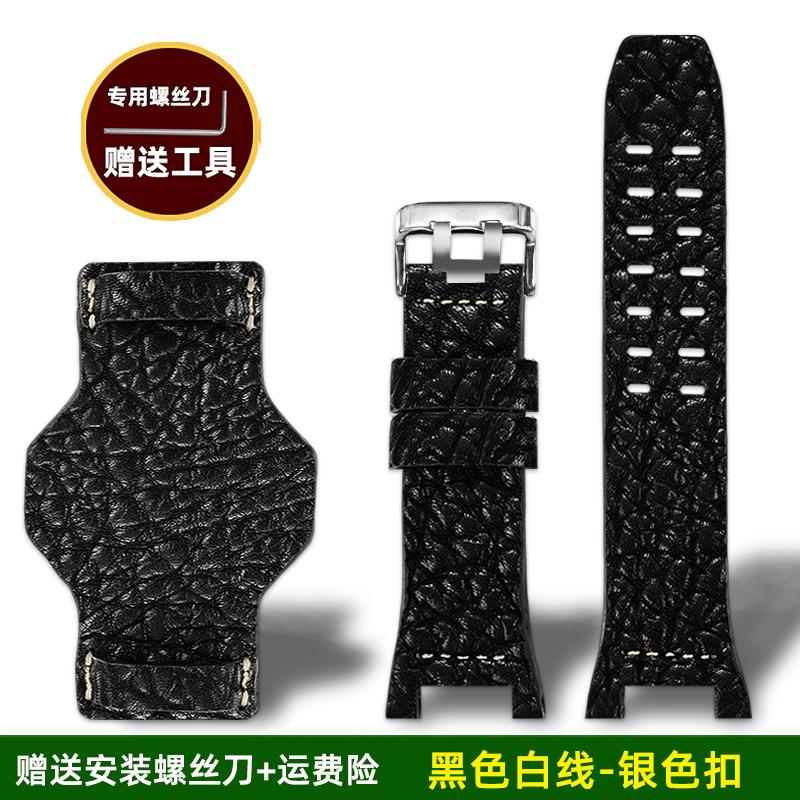 For Casio Big Mud King 3rd Generation GWG-B1000 GWG-B1000-1A/3A/1A4 Modified Sports Rough Leather Watch Strap Men Watchband