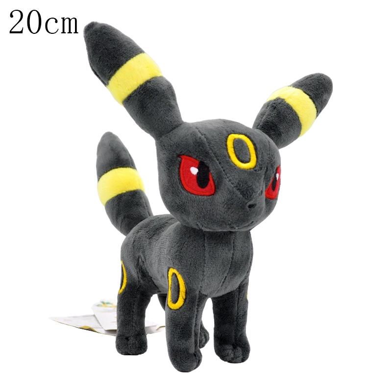 Eevee Collection Plush Flareon Vaporeon Stuffed Doll Anime Espeon Umbreon Glaceon Leafeon Sylveon Toys hobbis Kid Gift