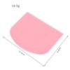 1PC Dough Scraper Bowl Scraper Food-safe Plastic Dough Cutter Flexible Practical Bench Scraper Plastic Cake Cream Spatula
