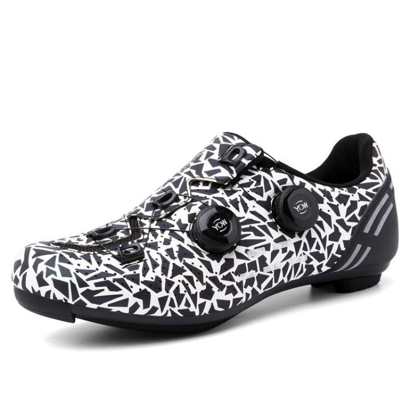 Reflective Color-Changing Cycling Shoes Road MTB Use Anti-Slip Shock Absorption Unisex Bike Lock
