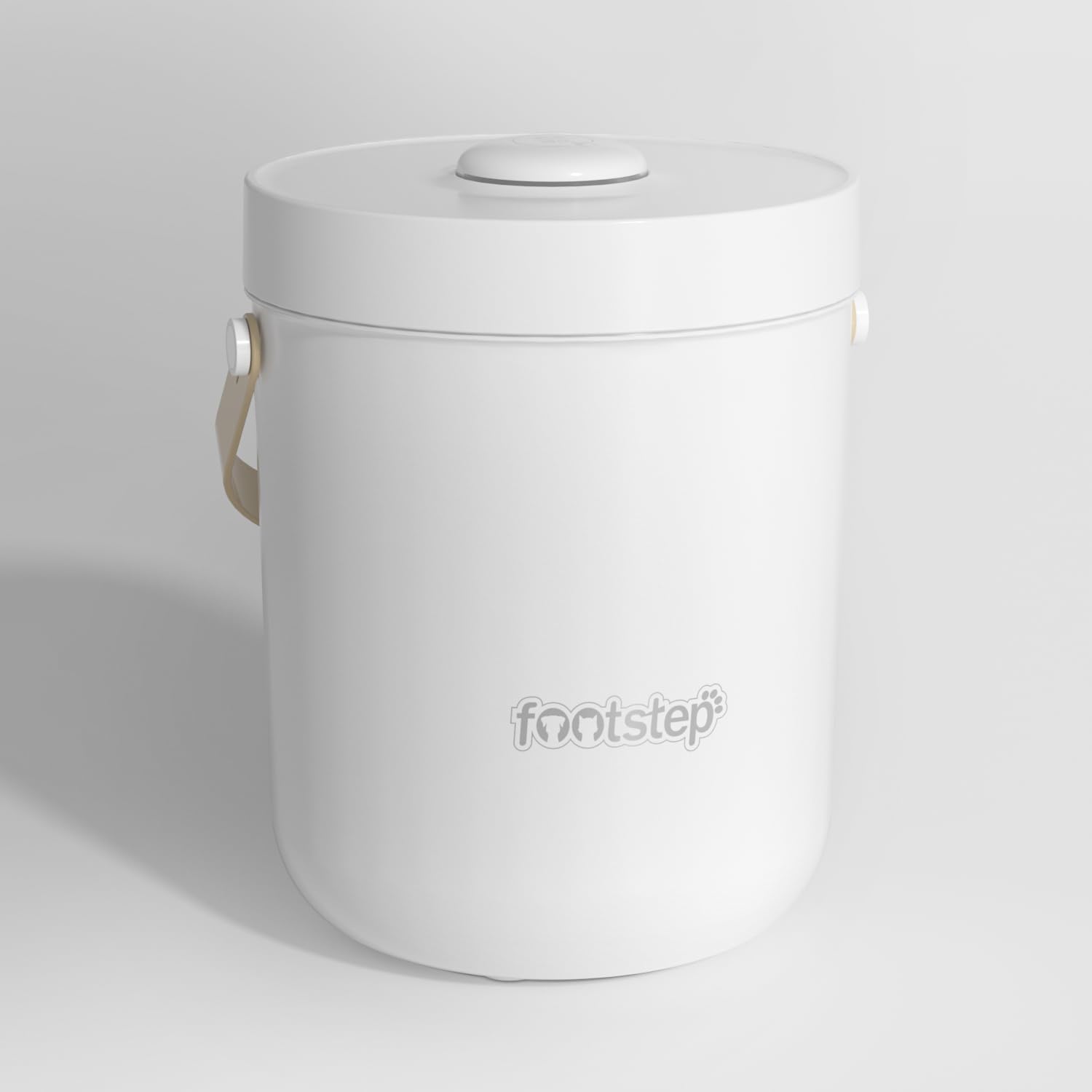 Footstep Vacuum Storage Container, Rice Storage Container, Food Storage Container [Automatic Vacuum/One-Push], Airtight Storage Container, 10L Large C