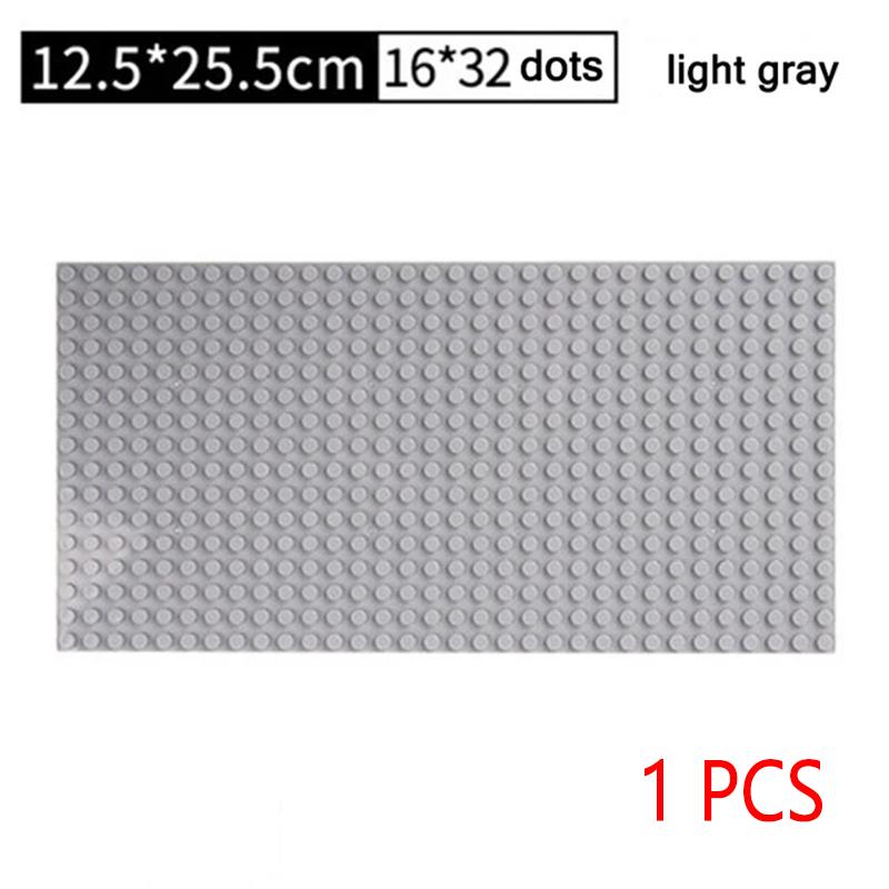 Non-Toxic Baseplate 32X32 16X32 Dots Classic Brick Plate Building Blocks Diy Constructor Parts Baseplates Compatible Brands City Friends