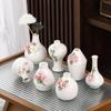 Hand-Pinched Ceramic Vase: Travel Souvenir & Home/Office Decor