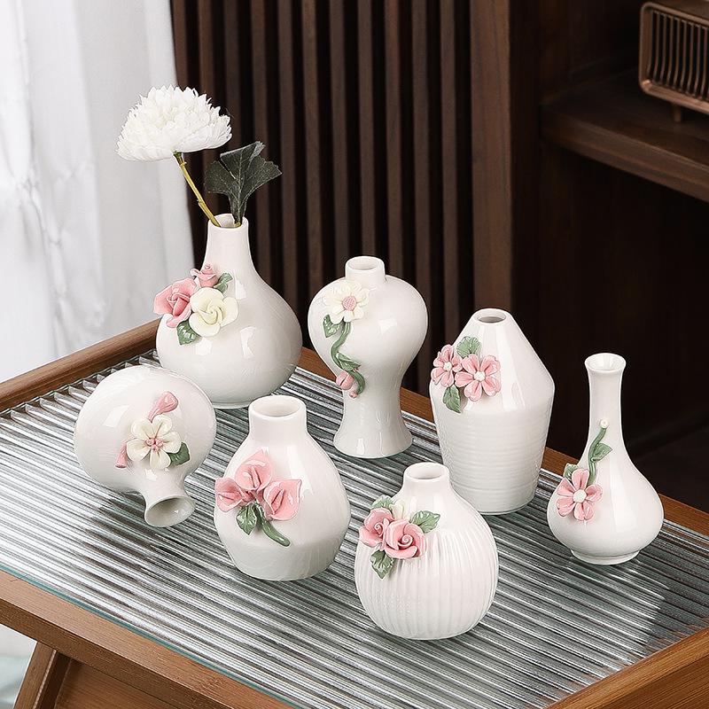 Hand-Pinched Ceramic Vase: Travel Souvenir & Home/Office Decor
