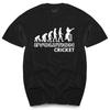 Mens TShirt Evolution Cricket Colour Options Mens Top Tees Summer Fashion Brand Top Tees New Black Teeshirt