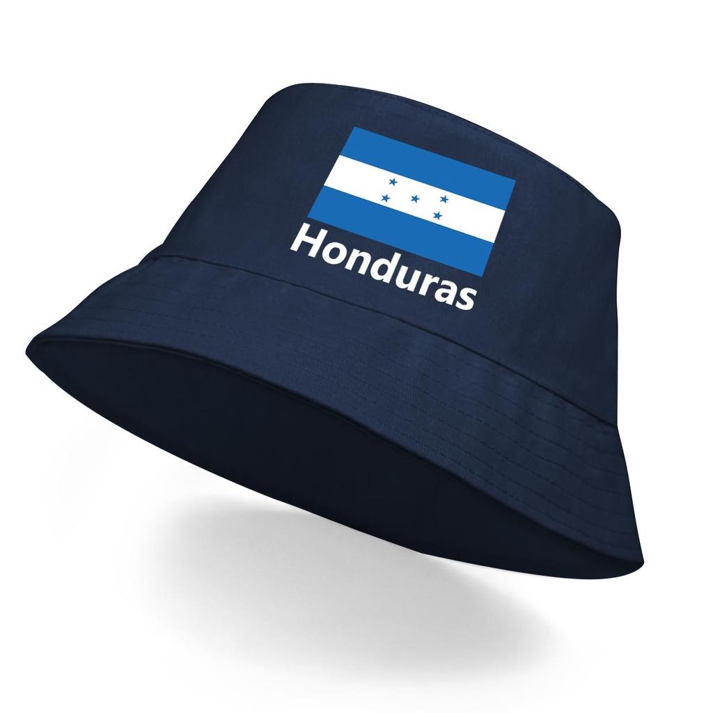 Hinkhatt med Honduras flagga tryck, Herrhatt Casual Enkel Strand Fiskekeps