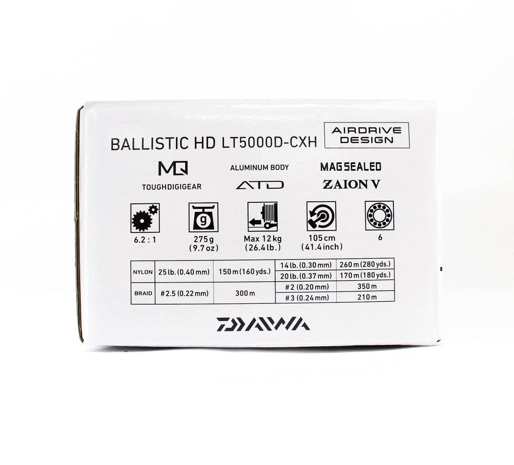Daiwa Reel Spinning 25 Ballistic HD LT5000D-CXH (4634)