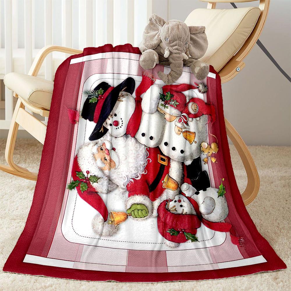 Christmas 140 Blanket Ultra-Soft Perfect for Bedding Sofa Bed All-Season Use Warmthful Decor Best Holiday Gift for Friends Family