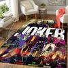 1Pc Joker Movie Characters Rug, Office Carpet Indoor Outdoor Doormat, Non-Slip, Comfortable, Living, Christmas Halloween, Xmas Gift L173