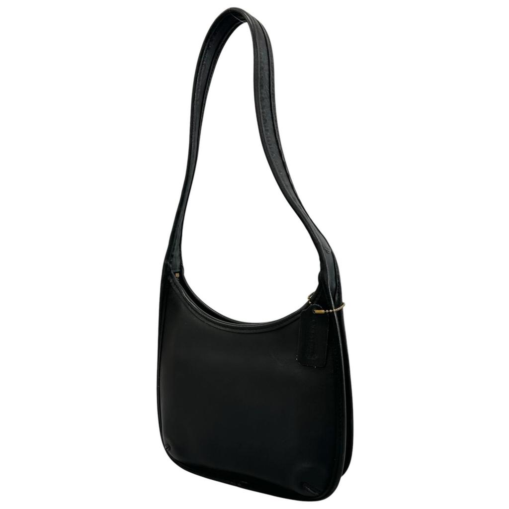 COACH Old Coach Ergo 9020 Handbag black Women one belt used