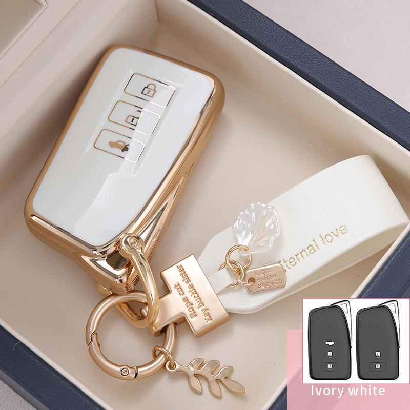 New Tpu Auto Smart Key Fob Cover Case Housing Remote Fit For Lexus Nx Is Rx Es Gx Lx Ls Ux Gs 200 260 300 350 Nx200 Nx300 Rx350 Es300 Keyless