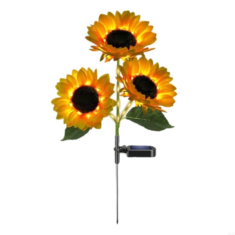 Solar Pathway Light Landscape Light Plastic Texture Suitable for Outdoor Yard Walkway Waterproof M4YD