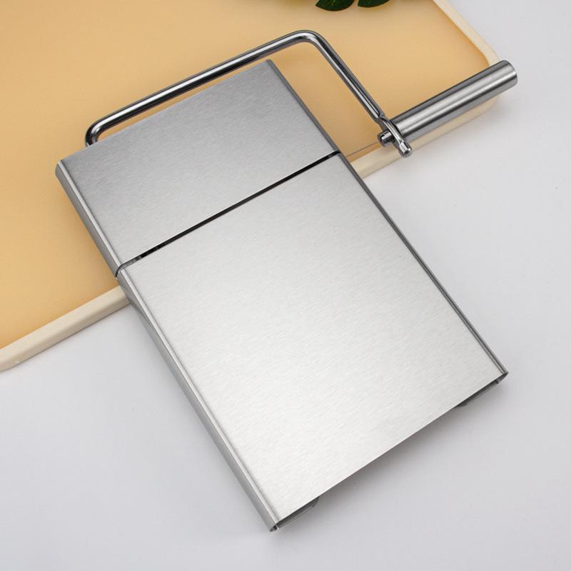 Multifunctional Stainless Steel Cheese, Butter & Cake Slicer Tool