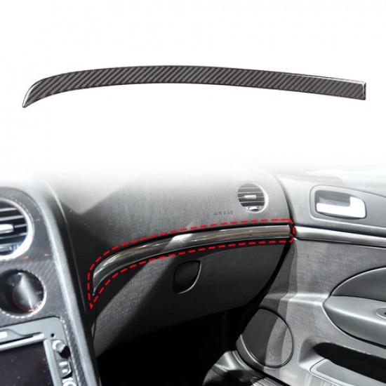 Soft Carbon Fiber Passenger Side Dashboard Trim Sticker For Alfa Romeo 159 09-10