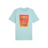 Basic GRAPHICS T Shirt Men's Tropical Lake Blue 22 690666-22