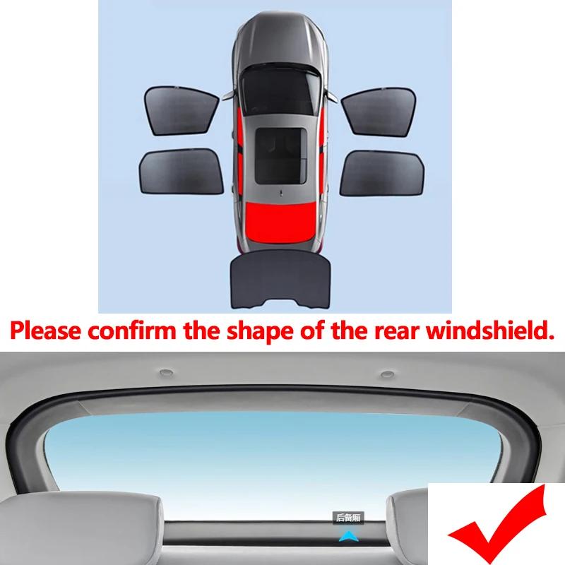 Car Mesh Sunshades For Leapmotor T03 2024 2025 2026 Side Window Sun Visors Magnetic Privacy Curtains Shades Auto Accessories