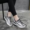 Spring flying weaving rocking shoes air cushion sneakers fitness mother shoes mesh breathable women's shoes