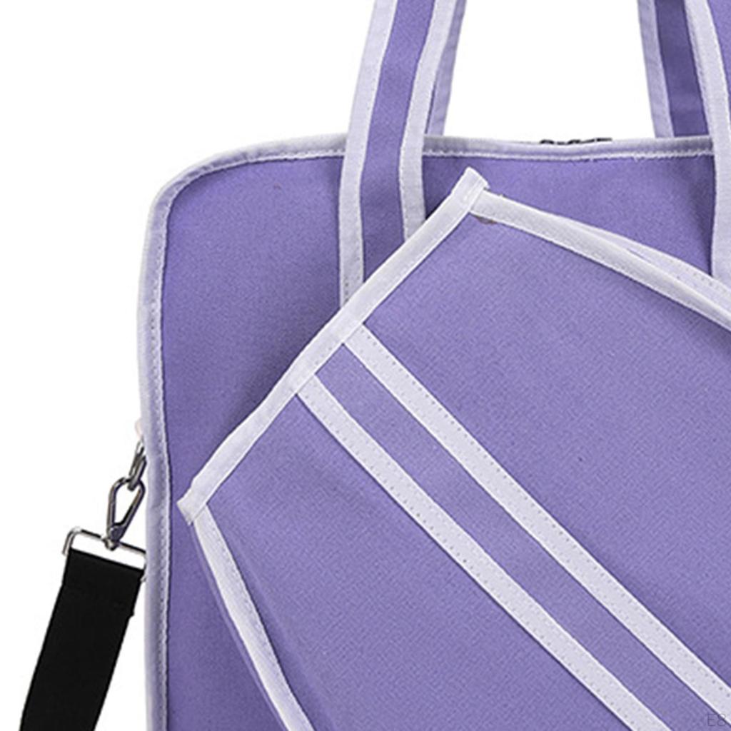 Tennis Bag Badminton Racket Sports Professional Fitness Beginners Outdoor with Zipper Large