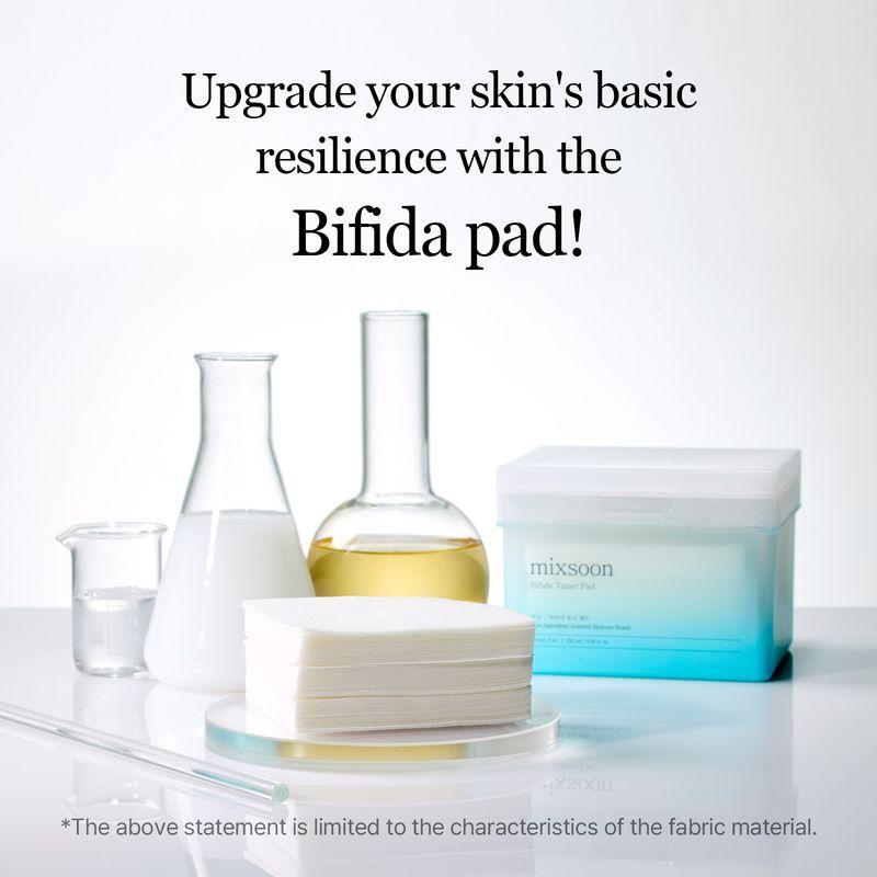 mixsoon Bifida Toner Pad (120 Sheets)