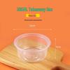 360ml Transparent Round Plastic Takeaway Bowls