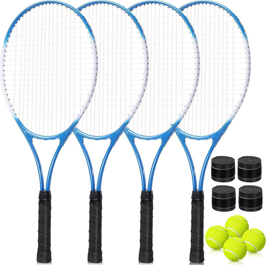Tennis Trainer Racket Set: Adult & Kids Rebound Net Racket for Home Use