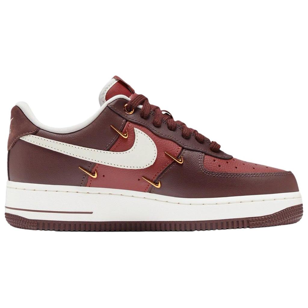 Nike Air Force 1 '07 Low top Skateboard Shoes Women's Red Sneakers IR0485-611