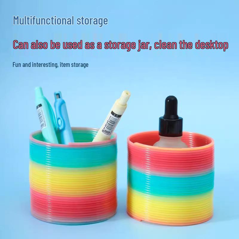 Magic Rainbow Ring: Colorful Elastic Toy for Kids & Adults - Educational, Professional, Performance Balance Tool