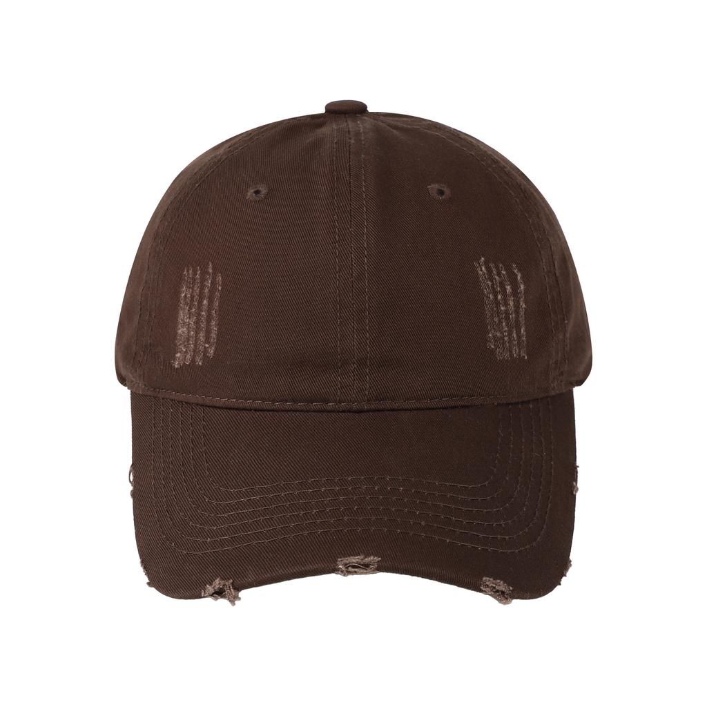 Fashion Hat Baseball Cap Children's Popular Six-piece Washed Solid Color Light Board Cap Advertising Hat
