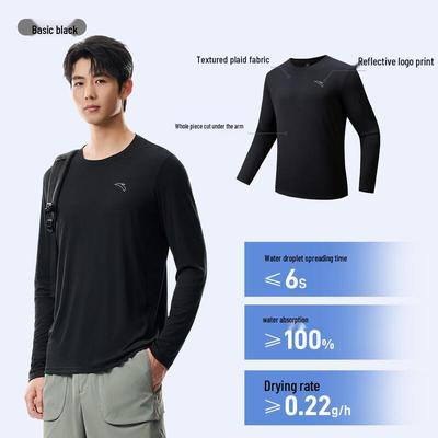 Men's Quick-Dry Long-Sleeve Running T-Shirt