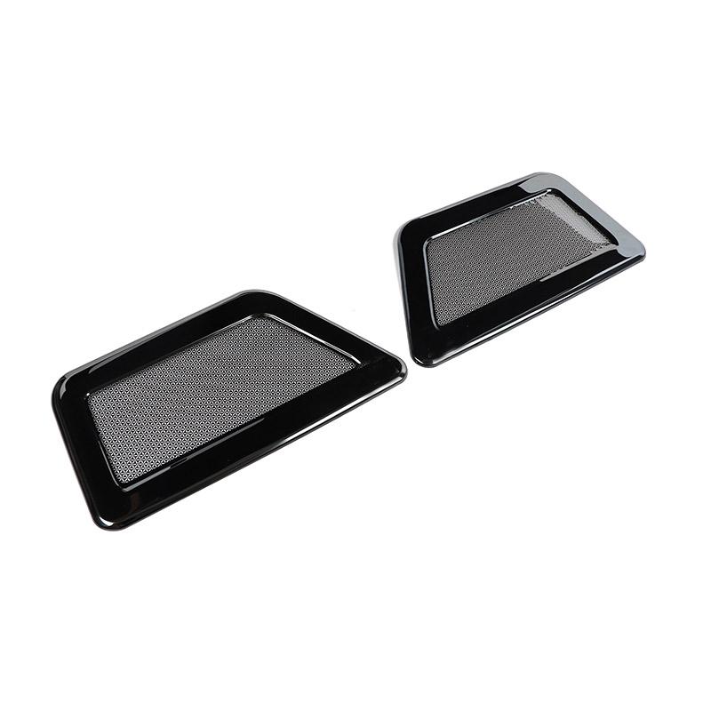 

For BMW ix 40 50 M60 2024 Stainless Steel Silver Car Rear Air Vent Conditioner Outlet Dust Cover Interior Accessories чорний